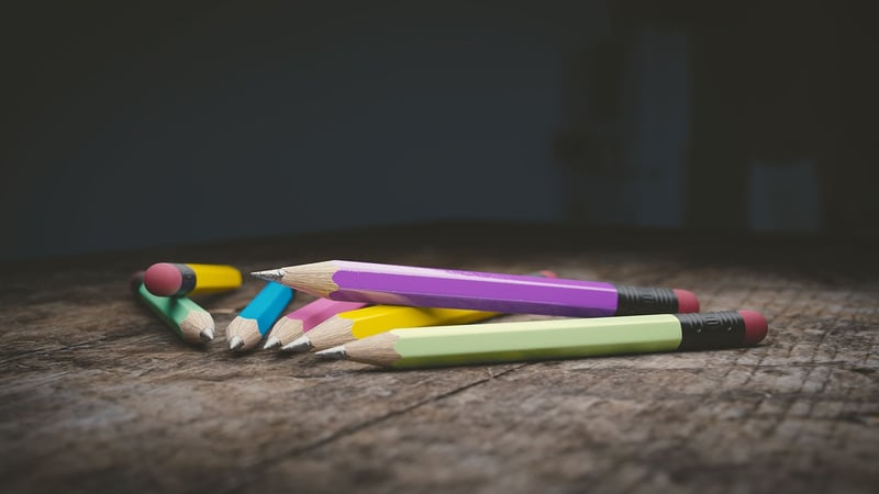 Colorful pencils